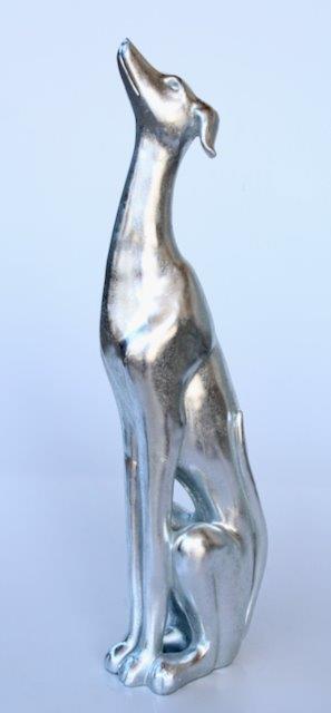 Tall Silver Greyhound